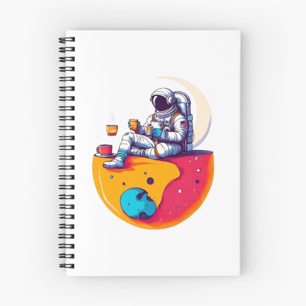 Item preview, Cosmic Coffee Break Astronaut in Space 4 designed and sold by Tom-Johnson.