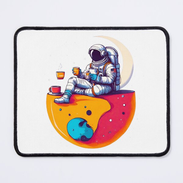 Item preview, Cosmic Coffee Break Astronaut in Space 4 designed and sold by Tom-Johnson.