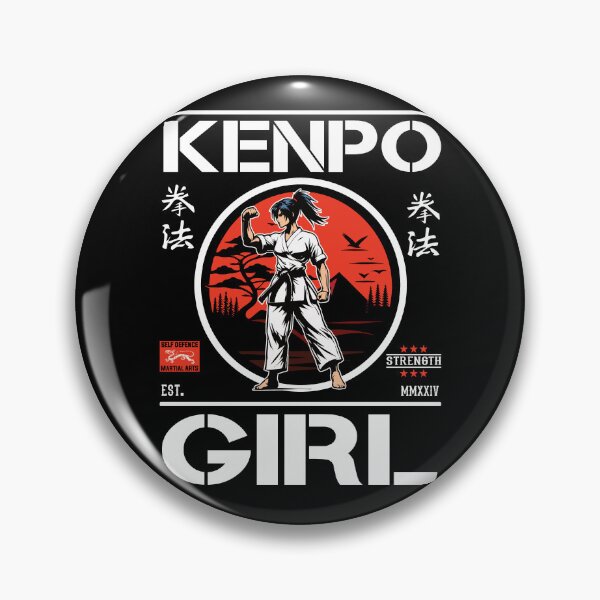 Item preview, Kenpo Girl - Cool martial arts design for strong women designed and sold by RetroMaritalArt.