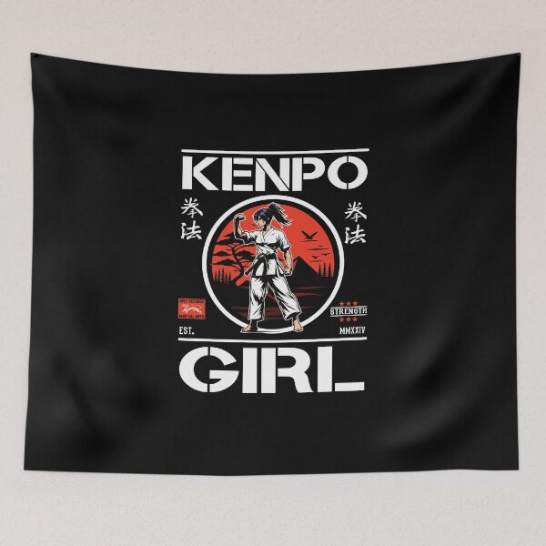 Item preview, Kenpo Girl - Cool martial arts design for strong women designed and sold by RetroMaritalArt.