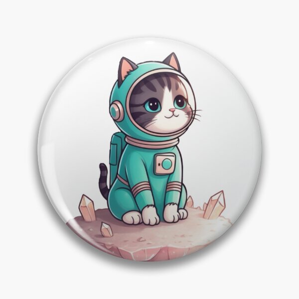 Item preview, Cute kitten cat in spacesuits. designed and sold by Mysterywall.