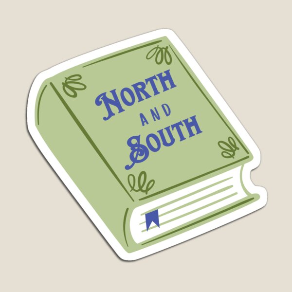 Aperçu de l'œuvre Livre de romance de la Régence d'Elizabeth Gaskell du Nord et du Sud créée et vendue par Taiga-Design.