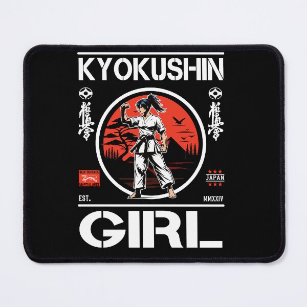 Item preview, Kyokushin Girl - Cool martial arts design for strong women designed and sold by RetroMaritalArt.