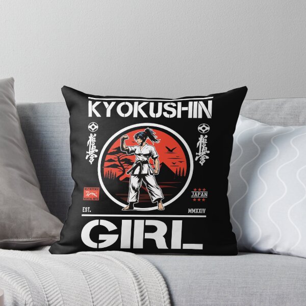 Item preview, Kyokushin Girl - Cool martial arts design for strong women designed and sold by RetroMaritalArt.