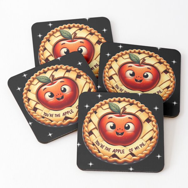 Item preview, "You're the Apple of My Pie: A Sweet and Punny Delight" designed and sold by Pyroluxe.