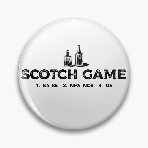 Item preview, Scotch Game - Chess Opening Design designed and sold by felixpauli.