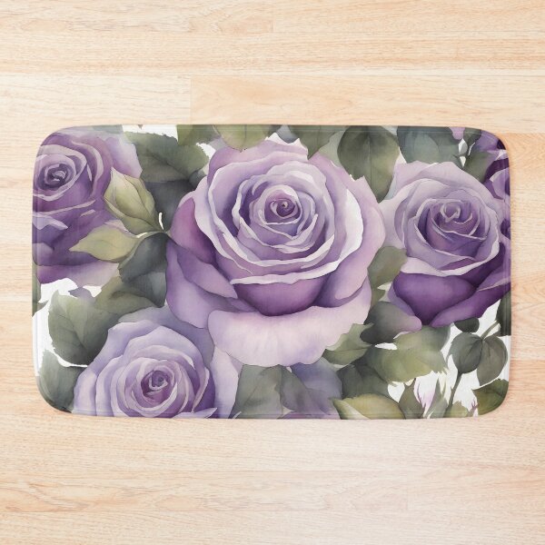 Item preview, Purple Roses and Rose Buds designed and sold by CalmnessbyChoice.
