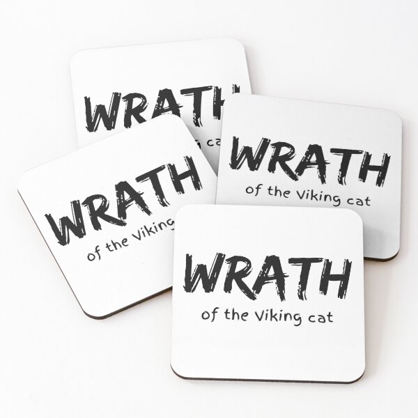 Item preview, Wrath of the viking cat designed and sold by Viking-Cats.