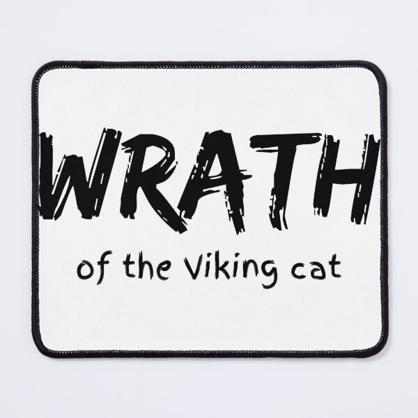 Item preview, Wrath of the viking cat designed and sold by Viking-Cats.