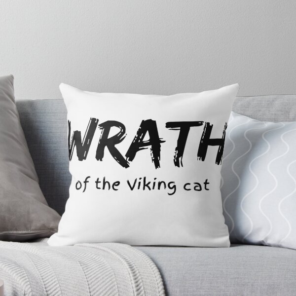 Item preview, Wrath of the viking cat designed and sold by Viking-Cats.