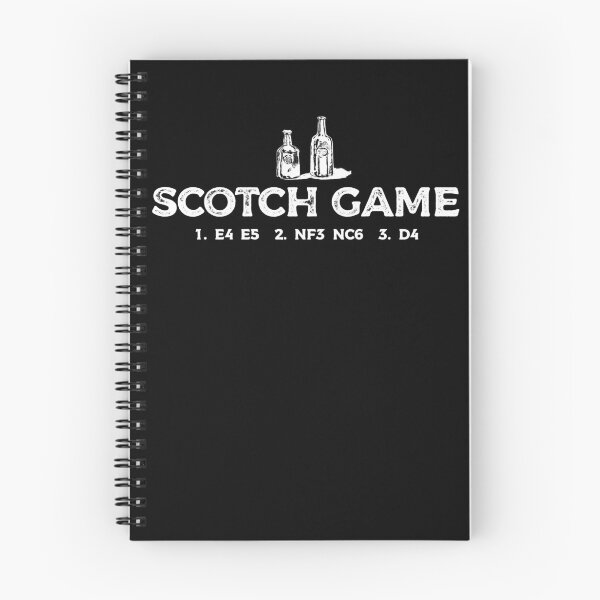Item preview, Scotch Game - Chess Opening Design designed and sold by felixpauli.