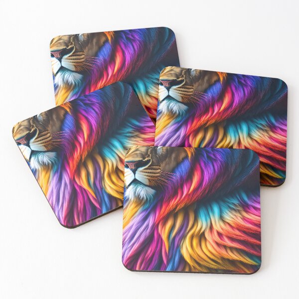 Item preview, Abstract Design - Colors and Textures of Lion Mane designed and sold by cabana.space.