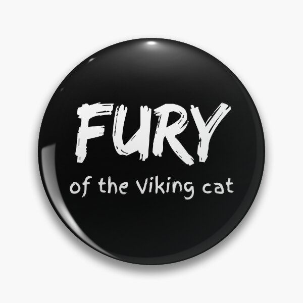Item preview, Fury of the viking cat designed and sold by Viking-Cats.