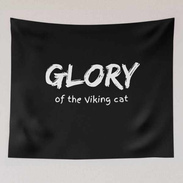Item preview, Glory of the viking cat designed and sold by Viking-Cats.