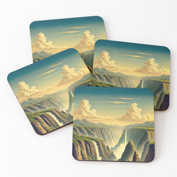 Item preview, Travelling Kin - A Contemporary Ukiyo-e Nature Landscape designed and sold by Kijiermono.