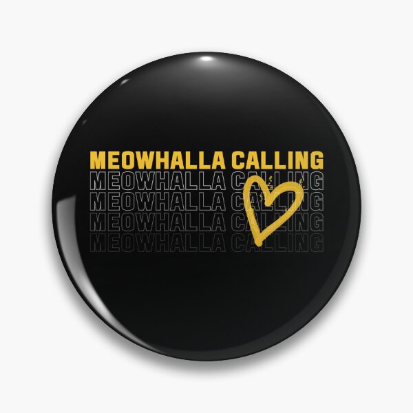 Item preview, Meowhalla calling designed and sold by Viking-Cats.