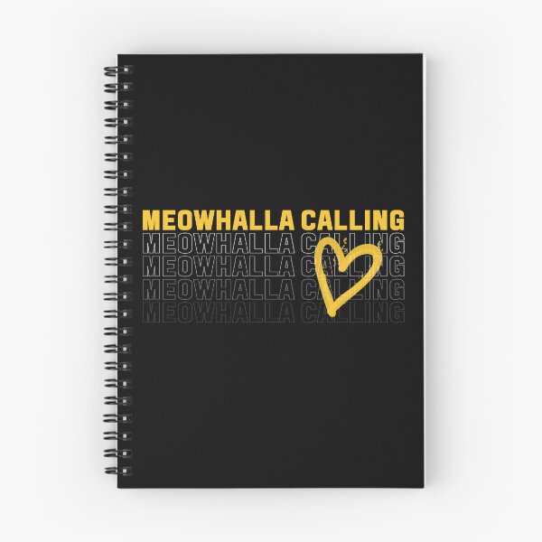 Item preview, Meowhalla calling designed and sold by Viking-Cats.