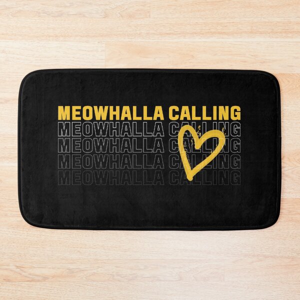 Item preview, Meowhalla calling designed and sold by Viking-Cats.