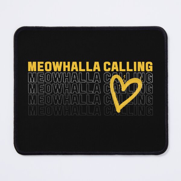 Item preview, Meowhalla calling designed and sold by Viking-Cats.