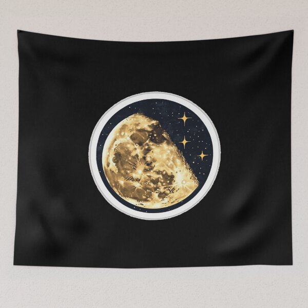 Item preview, Moon and stars sticker style  designed and sold by SmileshareShop.