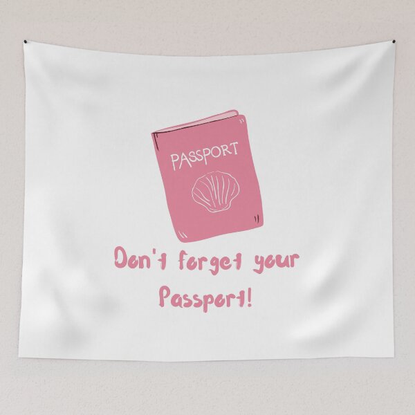 Item preview, Cute Travel Passport Graphic designed and sold by CoolCrap-.