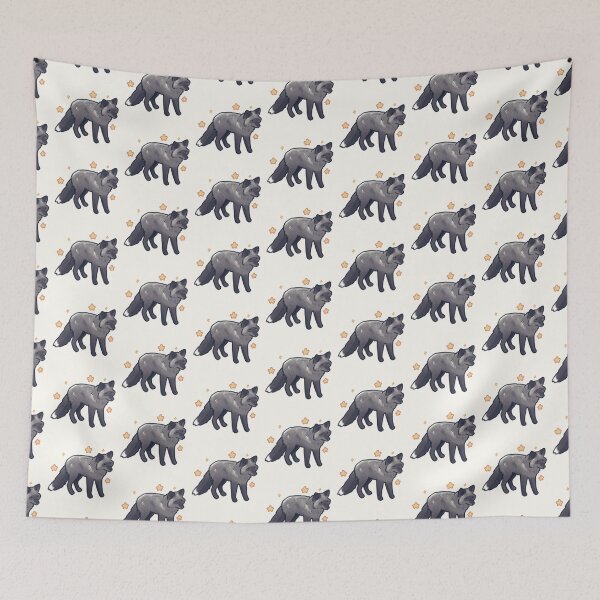 Item preview, Cute Silver fox illustration  designed and sold by Artofmayara.
