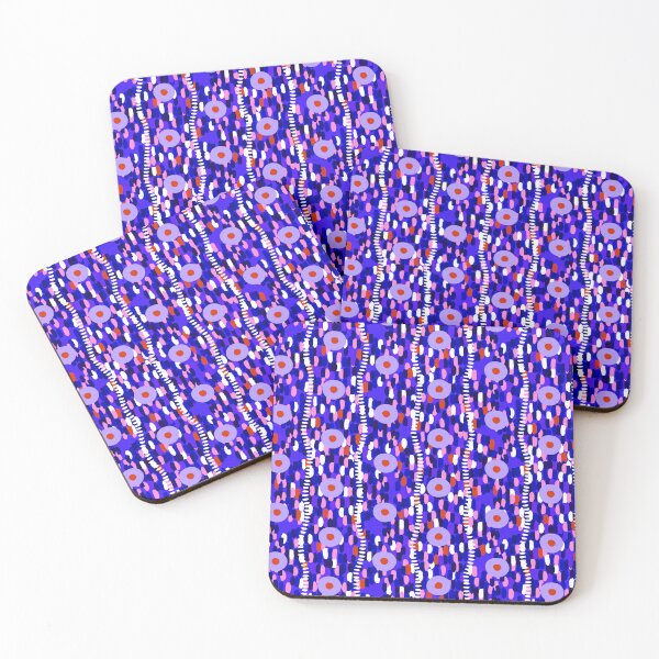 Item preview, Circles and large strokes, Vertical version, Blue background designed and sold by Alex  Blud.
