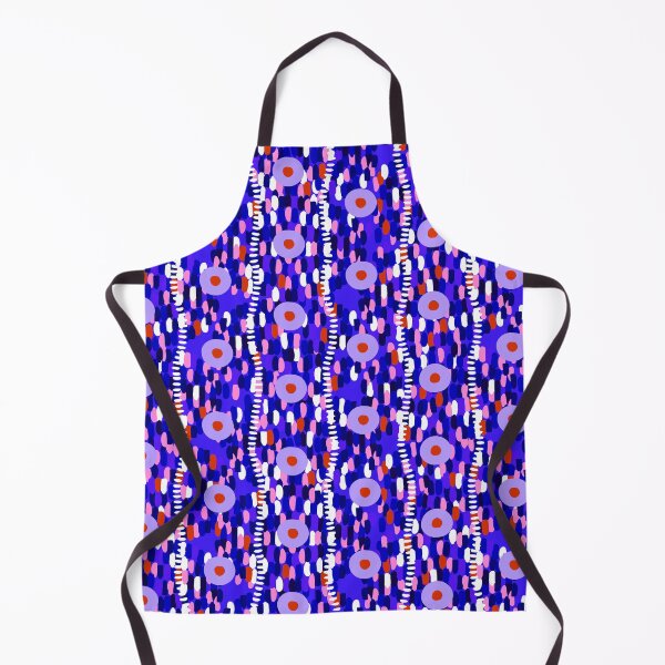 Item preview, Circles and large strokes, Vertical version, Blue background designed and sold by Alex  Blud.