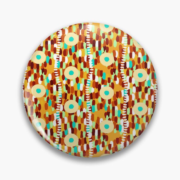 Item preview, Circles and large strokes, Vertical version, Yellow background designed and sold by Alex  Blud.