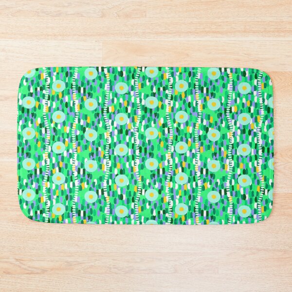 Item preview, Circles and large strokes, Vertical version, Green background designed and sold by Alex  Blud.