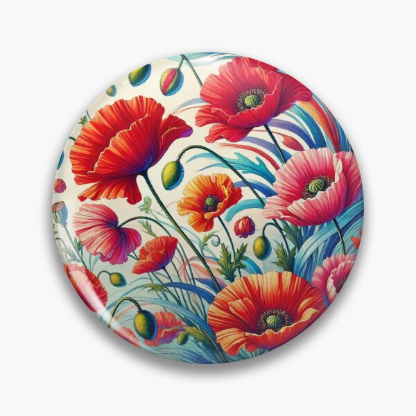 Item preview, Poppy Field Dance designed and sold by WildVista.