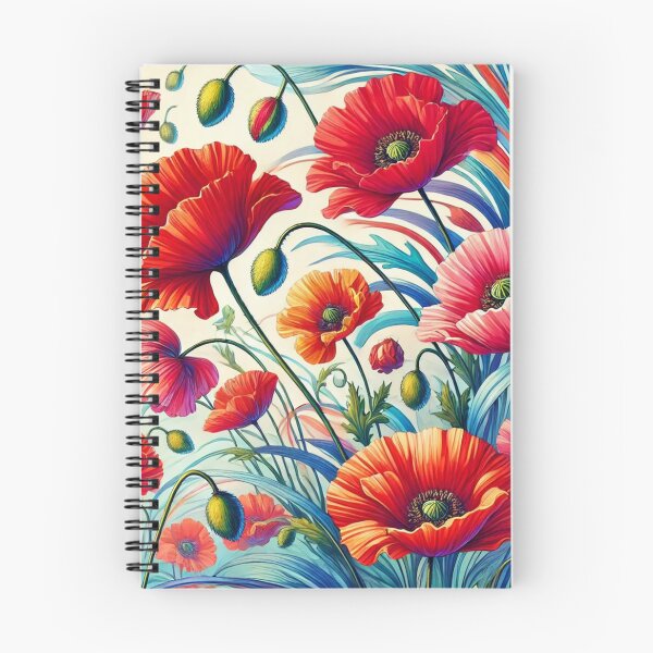 Item preview, Poppy Field Dance designed and sold by WildVista.
