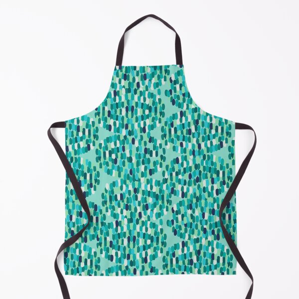 Item preview, Large strokes, Turquoise background designed and sold by Alex  Blud.