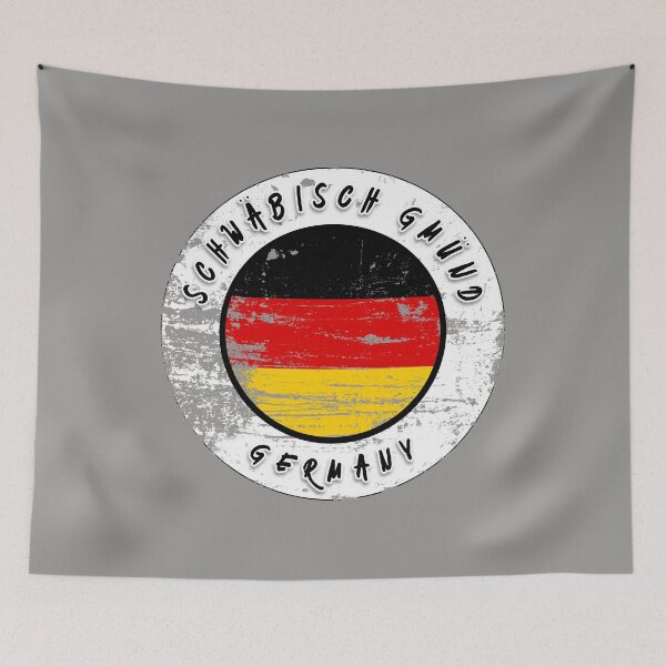 Item preview, Schwäbisch Gmünd Germany Vintage Flag designed and sold by World Designs.