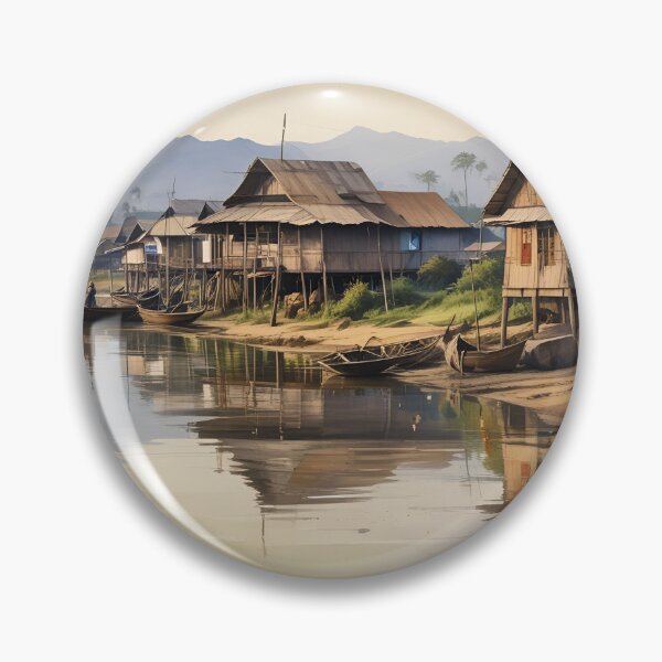 Item preview, Inle Lake designed and sold by BurmaThreads.