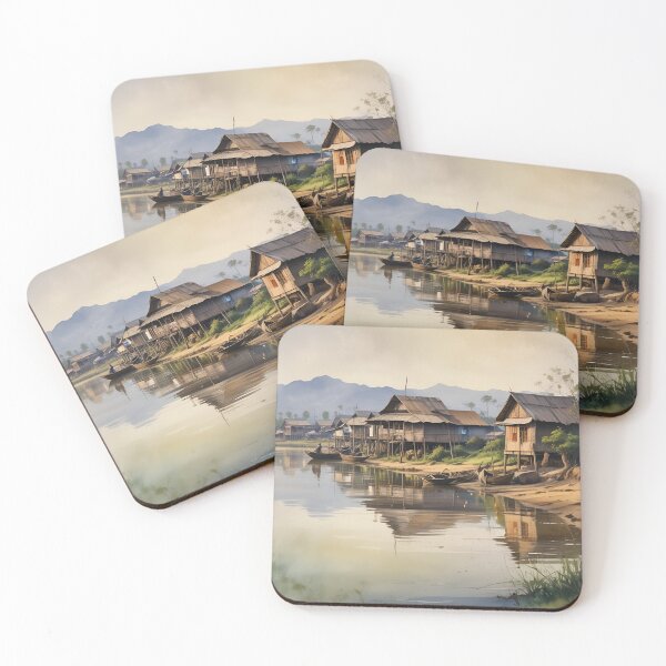 Item preview, Inle Lake designed and sold by BurmaThreads.