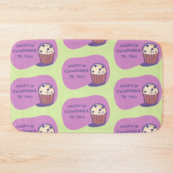 Item preview, Muffin Compares To You - Blueberry Muffin Illustration designed and sold by rooandjoo.