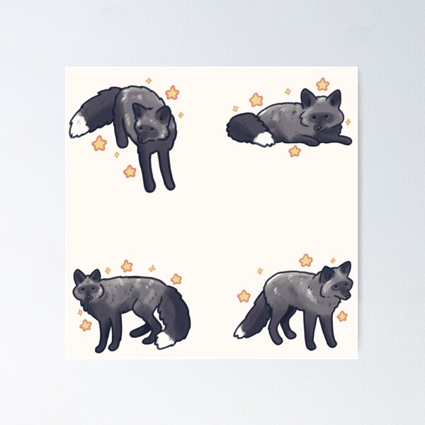 Item preview, Silver fox pack  designed and sold by Artofmayara.