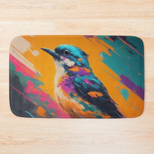 Item preview, Melody in Color: Abstract Singing Bird designed and sold by CorbinHenry.