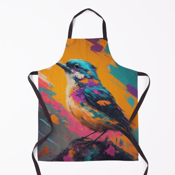 Item preview, Melody in Color: Abstract Singing Bird designed and sold by CorbinHenry.