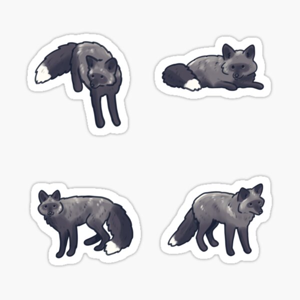 Item preview, Silver fox pack  designed and sold by Artofmayara.