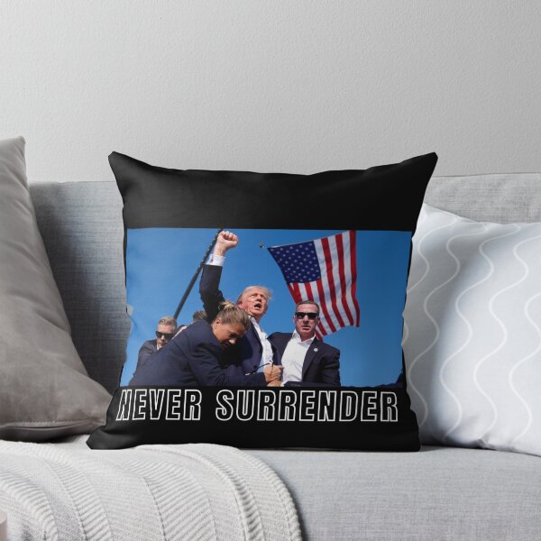 Item preview, Trump Never Surrender designed and sold by KingsManKind.