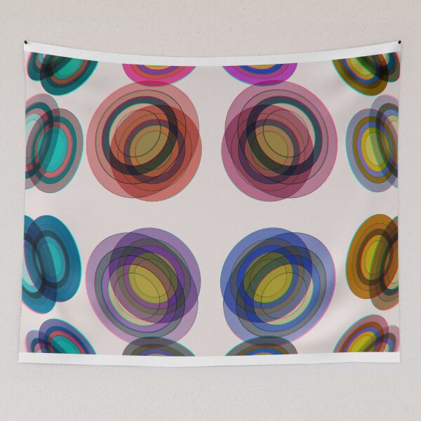 Item preview, Multicolored circles designed and sold by Kacharava.