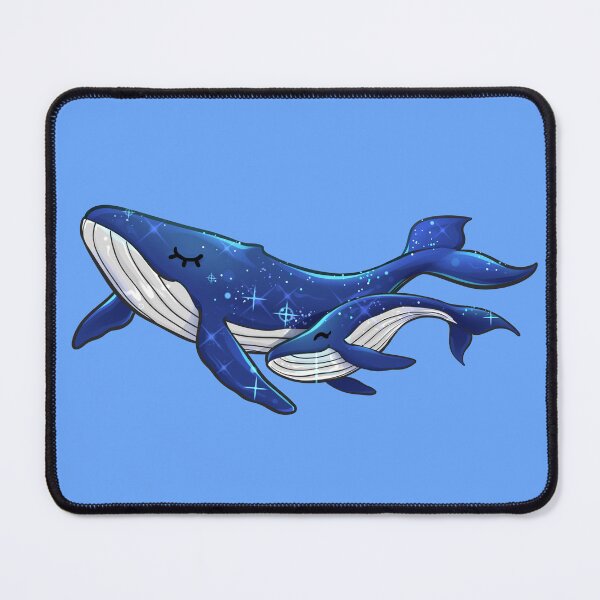 Item preview, Kawaii whale and baby whale designed and sold by mtdessin.