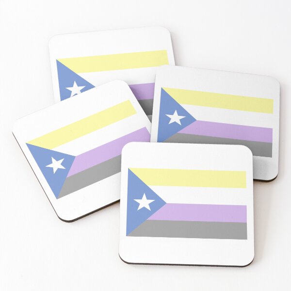 Item preview, Estalada no binària (flag) designed and sold by Hariimiisu.