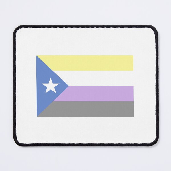 Item preview, Estalada no binària (flag) designed and sold by Hariimiisu.