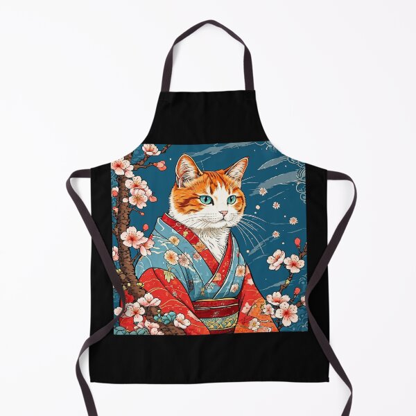 Item preview, Retro Japanese Cat Delight for Feline Aficionados designed and sold by Catophile.