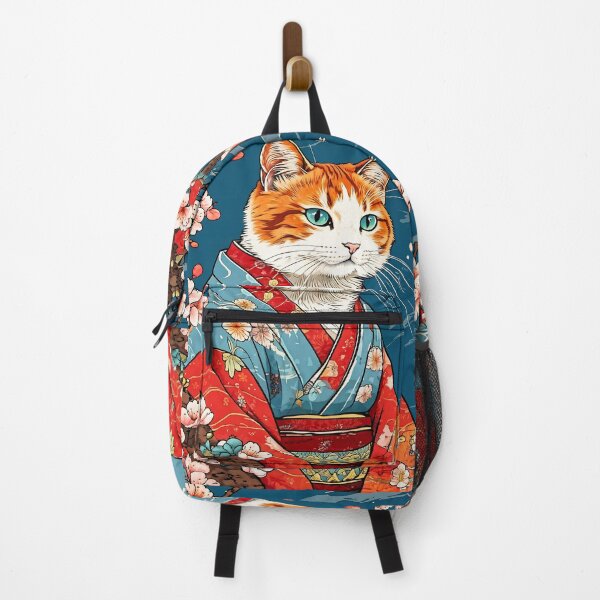 Item preview, Retro Japanese Cat Delight for Feline Aficionados designed and sold by Catophile.