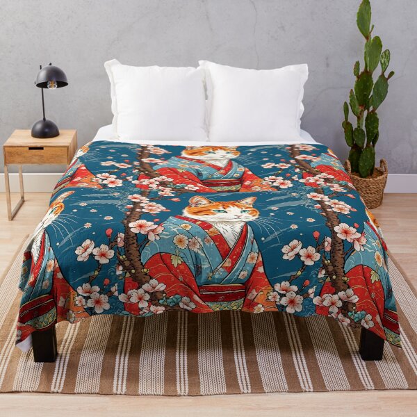 Item preview, Retro Japanese Cat Delight for Feline Aficionados designed and sold by Catophile.