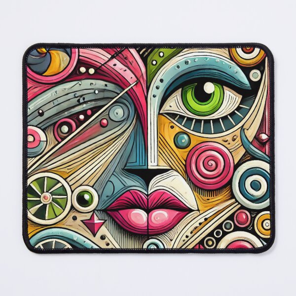 Item preview, Abstract face III designed and sold by ChicClicker.